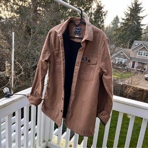 superdry long sleeve overshirt jacket men size S